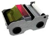 YMCKO: Full-Color with Resin Black and Clear Overcoat Cartridge - DTC400 Fargo Ribbon